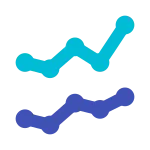Line Chart SVG Icon